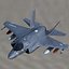 USMC F-35 B Lightning II Operational Model with pilot
