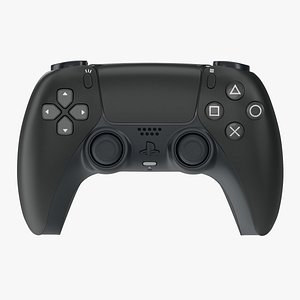 Sony Playstation 5 dualsense controller midnight black 3D model