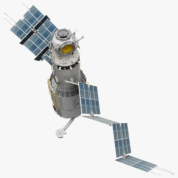 modelo 3d Módulo de servicio espacial Zvezda Rigged - TurboSquid 650748