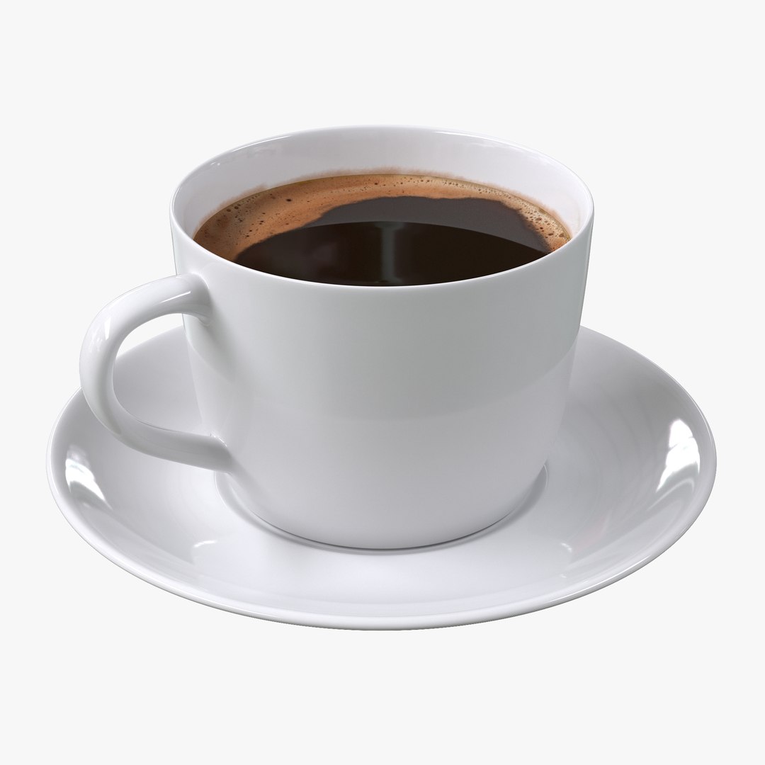 Coffee Cup 2 3D model preview