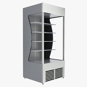 Store open front cooling shelf