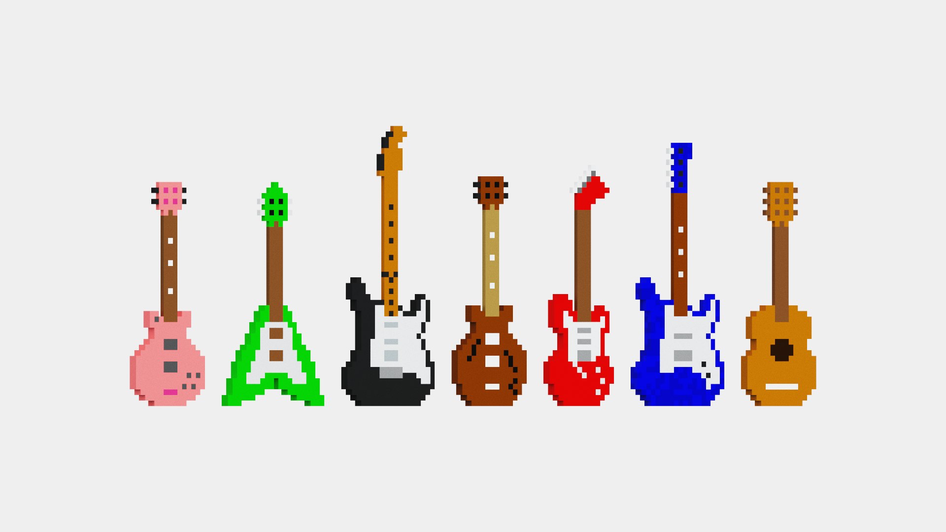 Voxel Guitar Pack model https://p.turbosquid.com/ts-thumb/oI/Qwnpek/sK/snap20230201112135/png/1675240733/1920x1080/fit_q87/a2b0681eb9f2fbcf4619fe87cadfced016bbb957/snap20230201112135.jpg