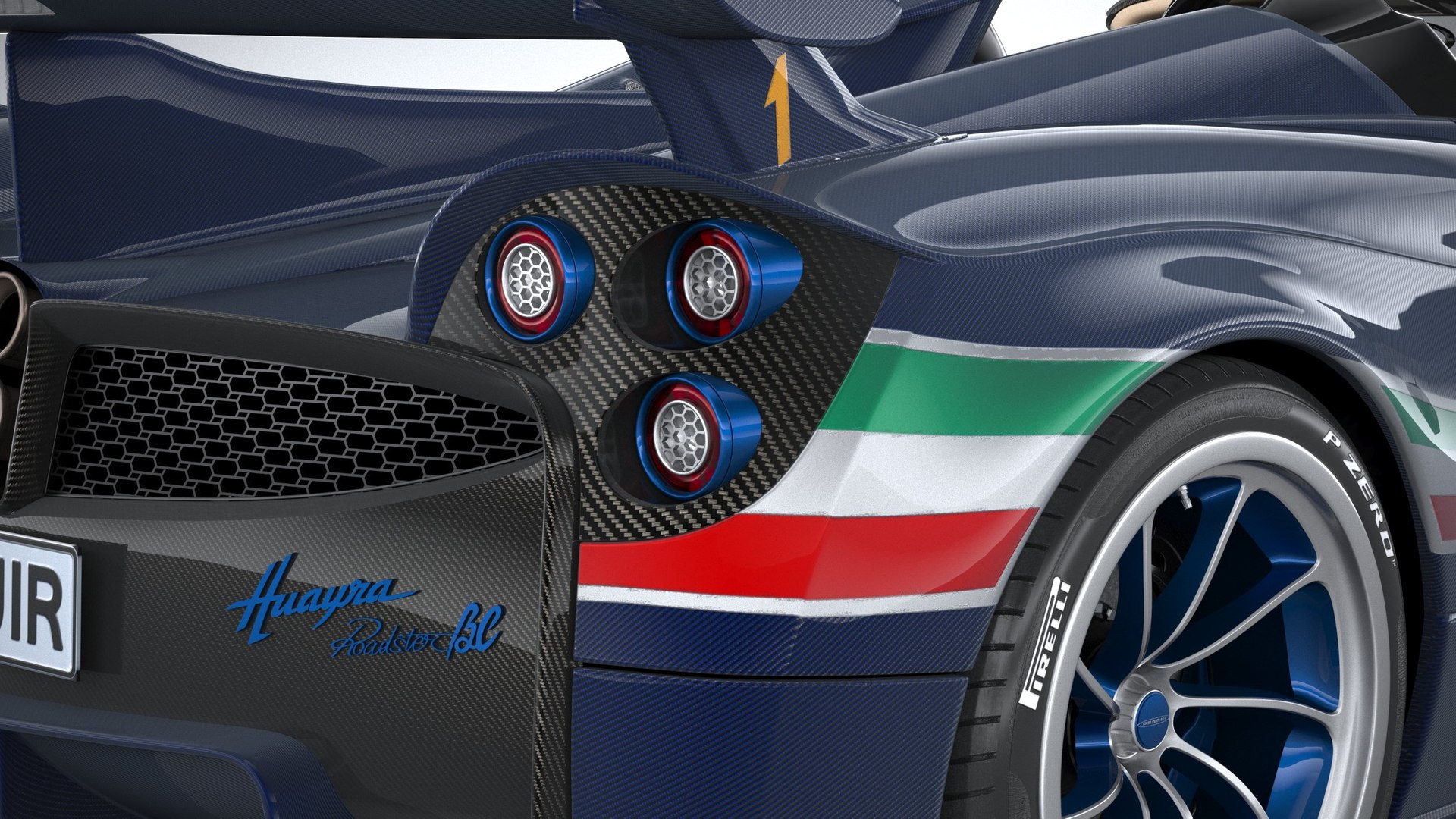 Pagani Huayra Tricolore: эксклюзивный кабриолет в честь итальянских ВВС