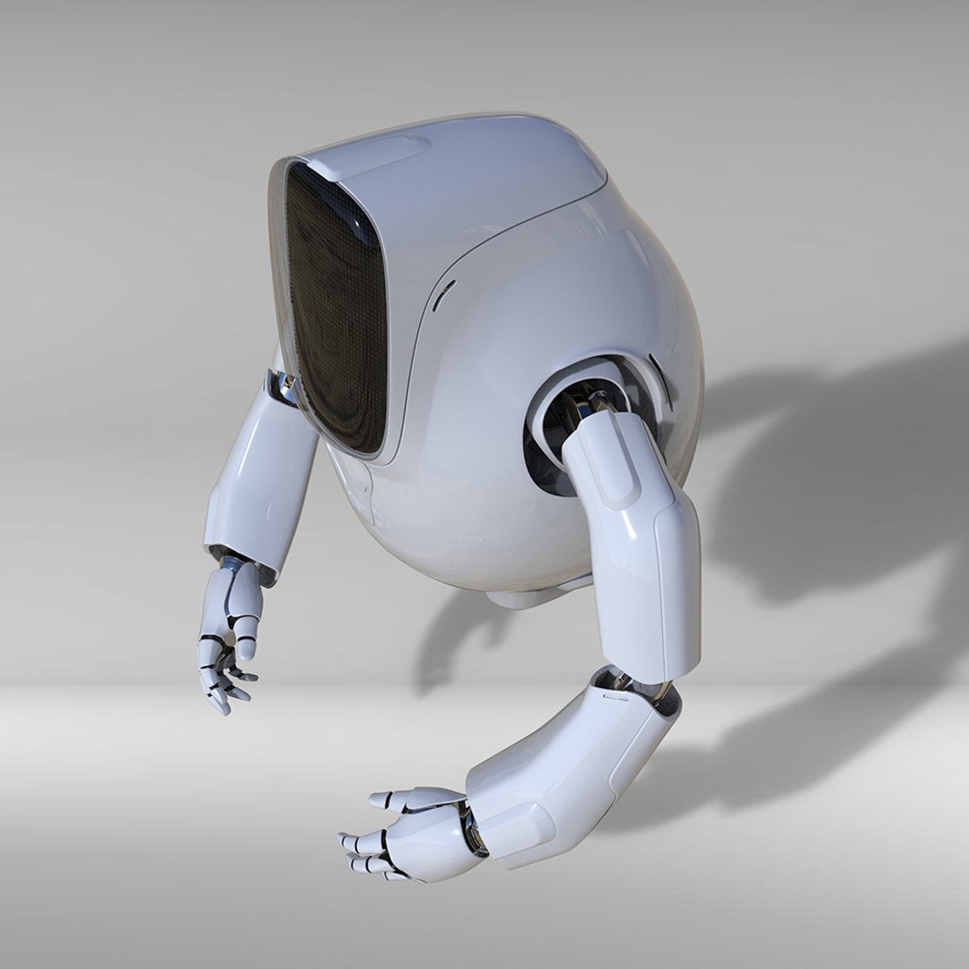 Droid Robot Bot 3D Model - TurboSquid 1375326