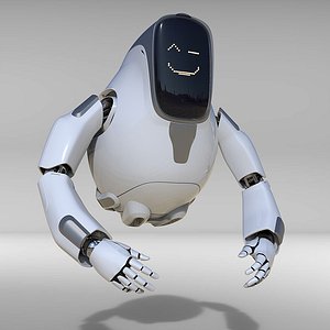 droid robot bot 3D model