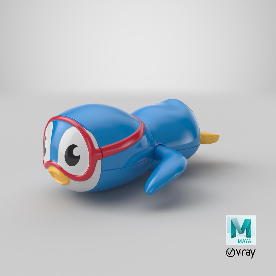 swimming penguin bath toy 3D model https://p.turbosquid.com/ts-thumb/oI/b3hvEw/EZ1fKItB/stemcell_maya_vray_render/png/1602601609/1920x1080/fit_q87/bb6a2fe6bb08a3676c846a0fdbff526c08134c5a/stemcell_maya_vray_render.jpg