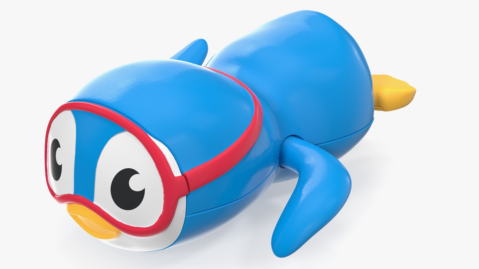 Swimming Penguin Bath Toy 3D model preview