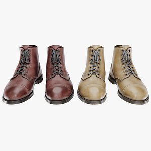 Military Shoes 3D model
