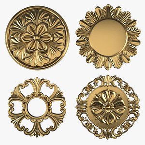 3D Ornament Element Pack 22