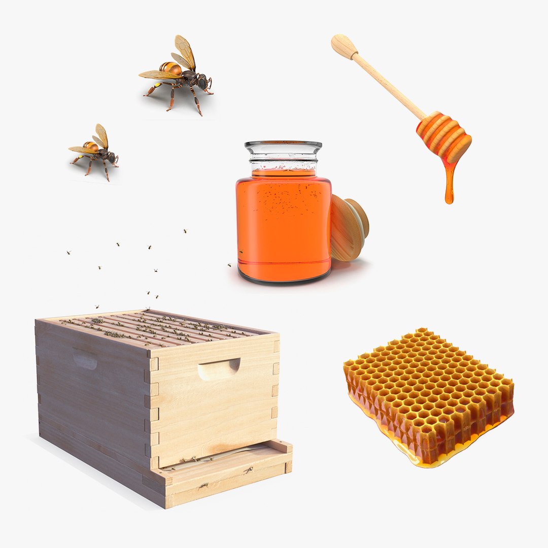 Honey Farm Collection 3 3D model preview