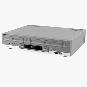 3D Sony SLV D300P Combo Player Video Cassette Recorder ON model