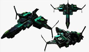 spacecraft 3D model