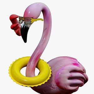 3D model Flamingo