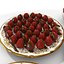 Ensemble de table luxueux à la fraise