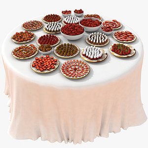 Strawberry Luxurious Table Set
