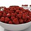 Ensemble de table luxueux à la fraise