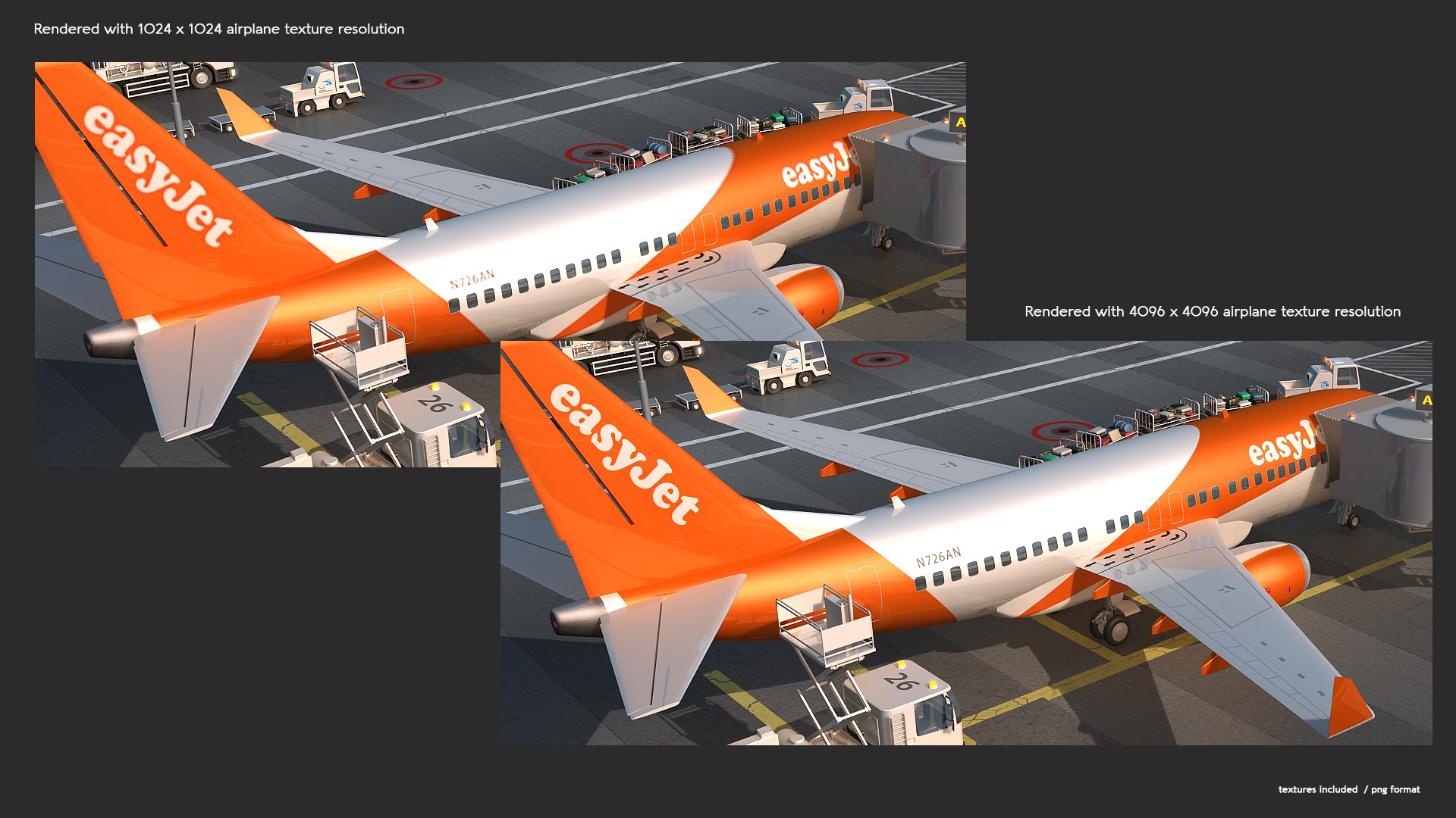 Airplane Collection Livery HD Model - TurboSquid 2072101