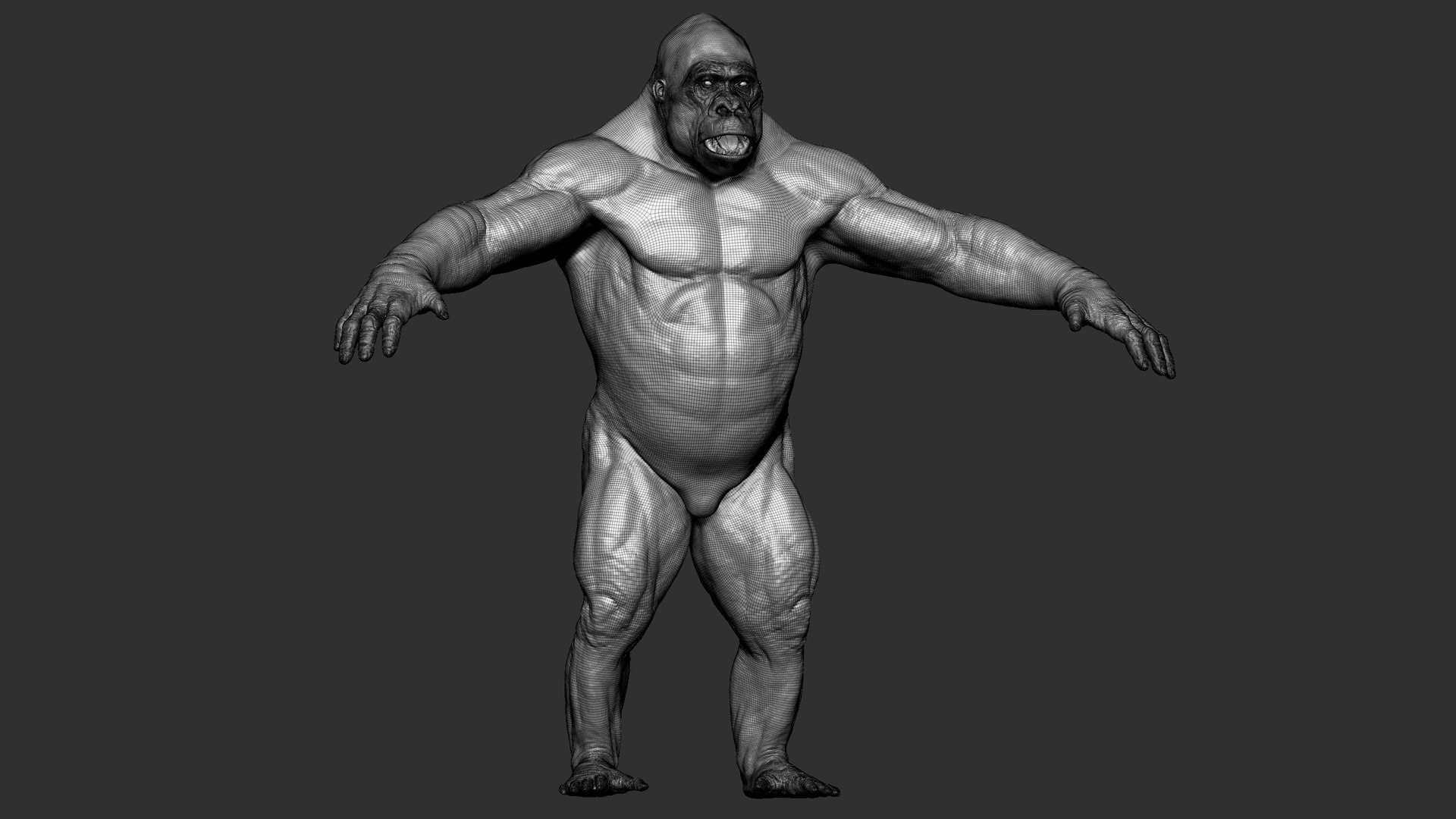 3D Gorilla Ultimate VFX Zbrush Sculpture digitale model https://p.turbosquid.com/ts-thumb/oI/zjPkEW/BW/ss2/jpg/1663836145/1920x1080/fit_q87/701e3c55dda21ddeaac810c1d4c5b3cfd71c5b3c/ss2.jpg