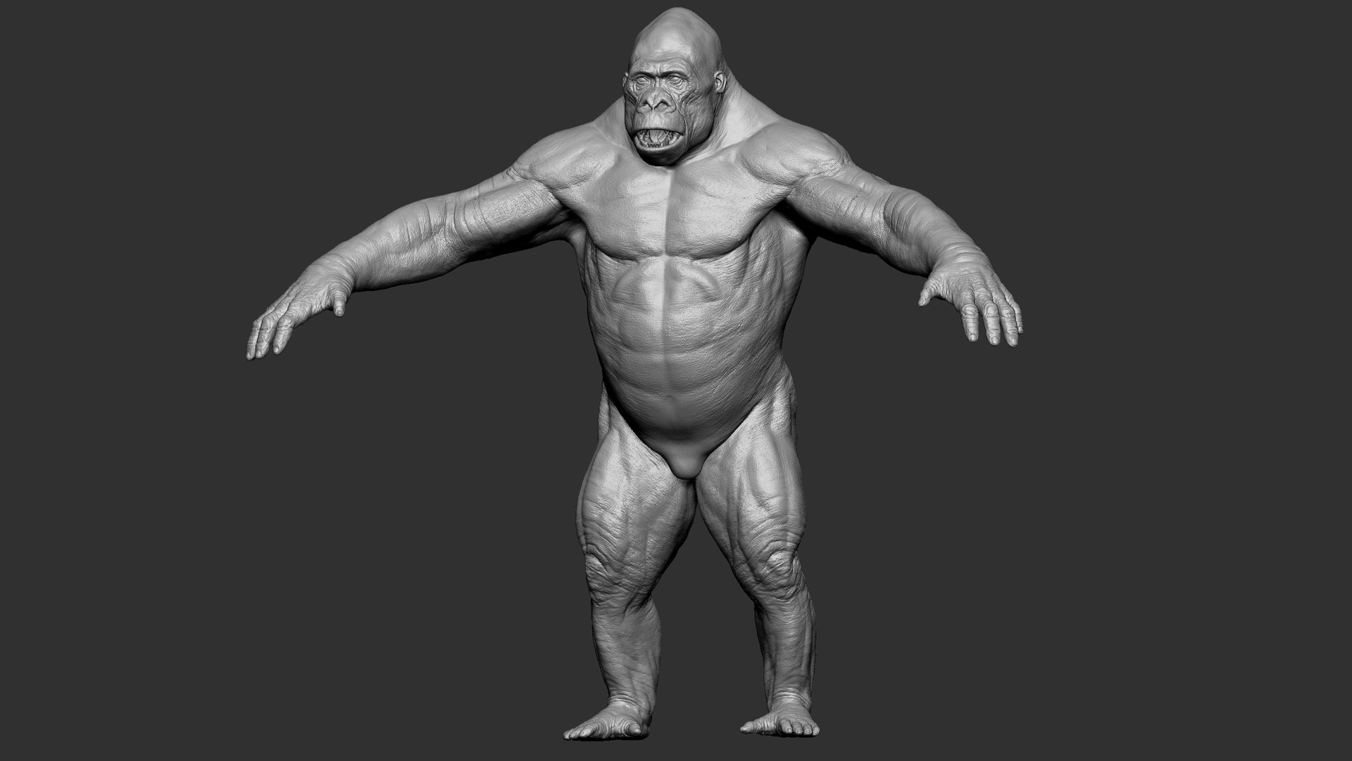3D Gorilla Ultimate VFX Zbrush Sculpture digitale model https://p.turbosquid.com/ts-thumb/oI/zjPkEW/ps/s9/jpg/1663818376/1920x1080/fit_q87/2a9db4a475afa5941f35b91f699d146385cf8878/s9.jpg