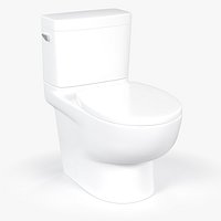 Classic White Toilet