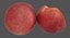 realistic peaches 3D