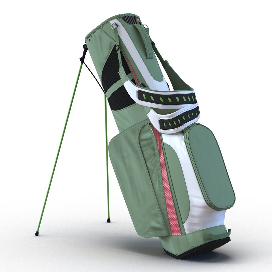 Golf Bag 4 Generic 3D model preview