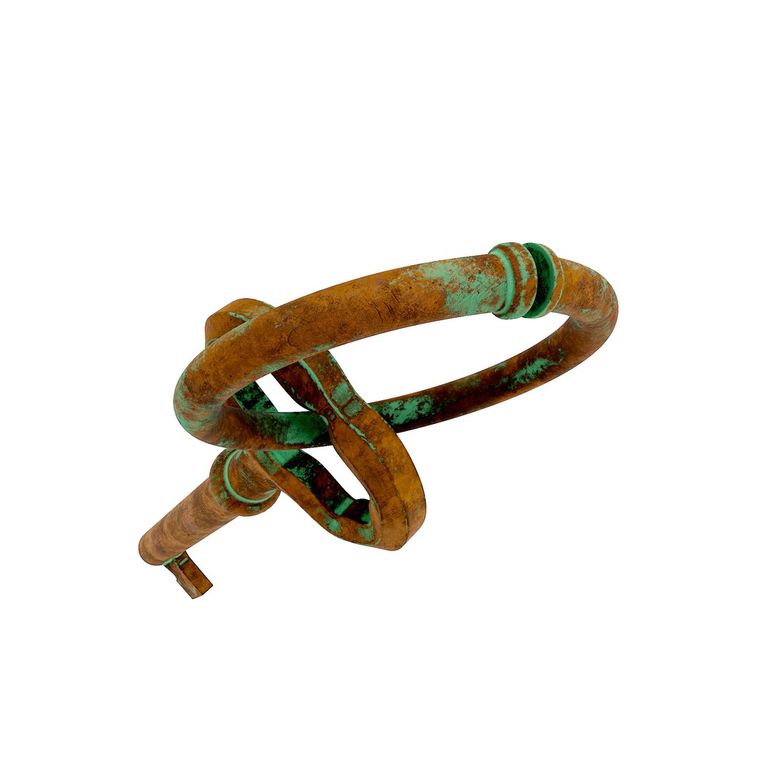 3D Antique rusty key 3d model - TurboSquid 1977615