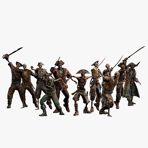 PIRATE SKELETON B PACK