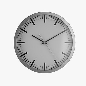 Free Wall Clock 3D Models for Download