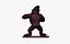 Gorilla furious