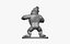 Gorilla furious