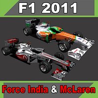 McLaren MP4-26 - Force India VJM-04