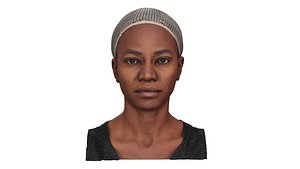 3D Raw Head Scan  Bshara Henry model