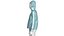 Men Half Zip Hooded Puffer Jacket