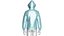 Men Half Zip Hooded Puffer Jacket