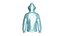 Men Half Zip Hooded Puffer Jacket
