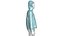 Men Half Zip Hooded Puffer Jacket