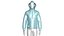 Men Half Zip Hooded Puffer Jacket