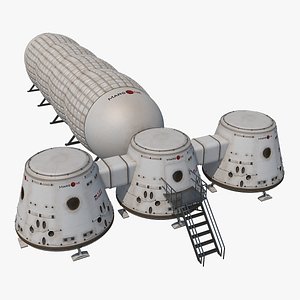 mars colony module model