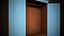 3D Old painted wardrobe