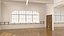 3D Dance Studio Interior Classic