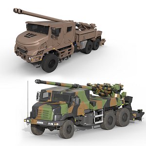 Caesar MK1   Caesar MK2 Self Propelled Howitzer 155mm