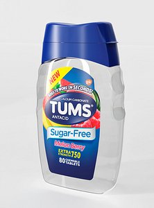 4 packaging tums 3D model