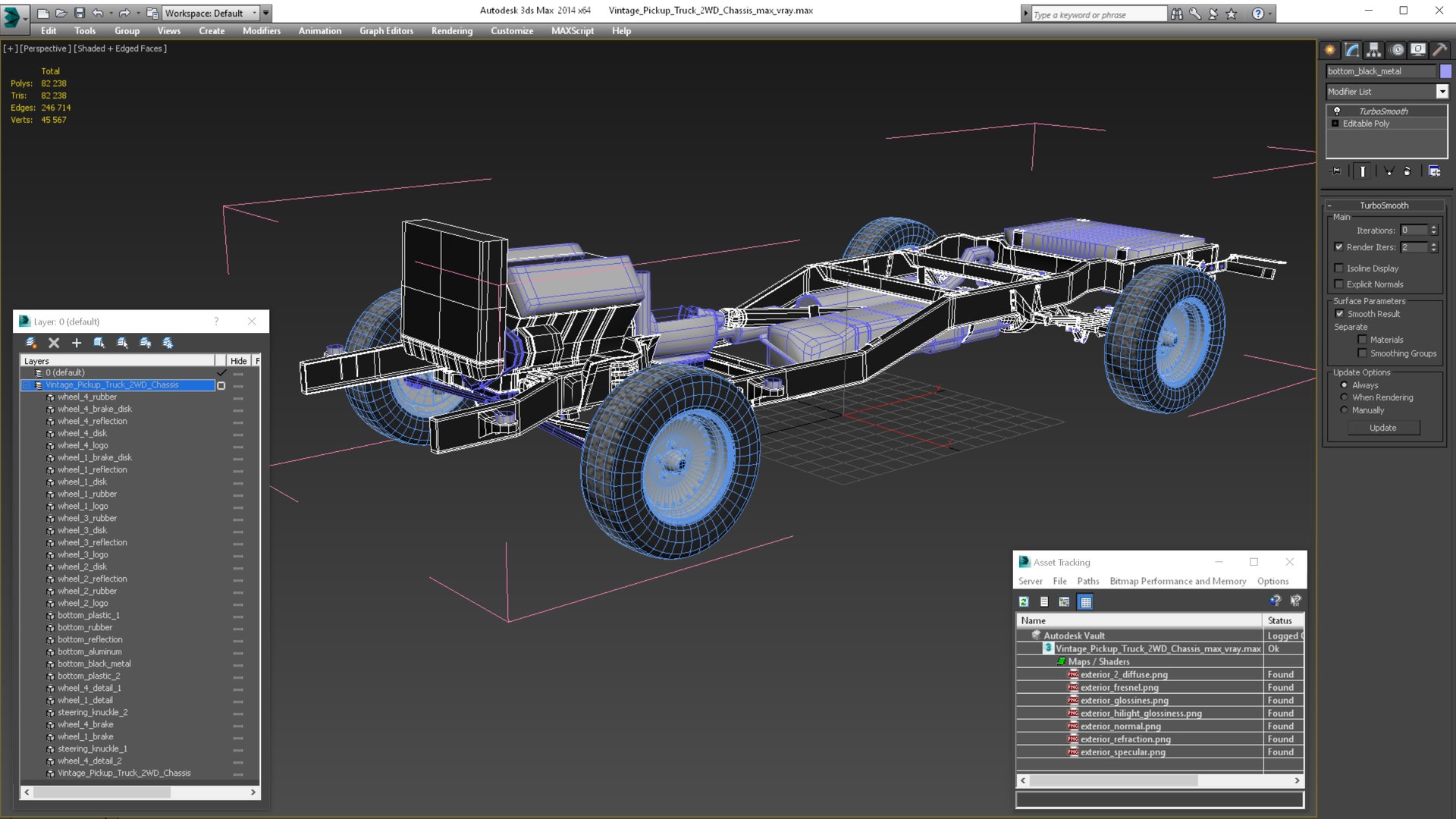 3D model Vintage Pickup Truck 2WD Chassis https://p.turbosquid.com/ts-thumb/oJ/YxLhnX/fN/vintagepickuptruck2wdchassis3dsmodel021/jpg/1644566344/1920x1080/fit_q87/dae4e4a1fe6fd8ab83fff32d6c89dbdba53aa483/vintagepickuptruck2wdchassis3dsmodel021.jpg