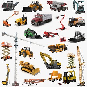 Construction Vehicles Big Collection 2 model