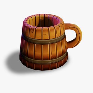 3D Medieval Tankard model