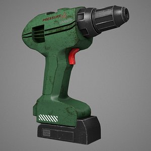 eletric screwdriver drill 3D