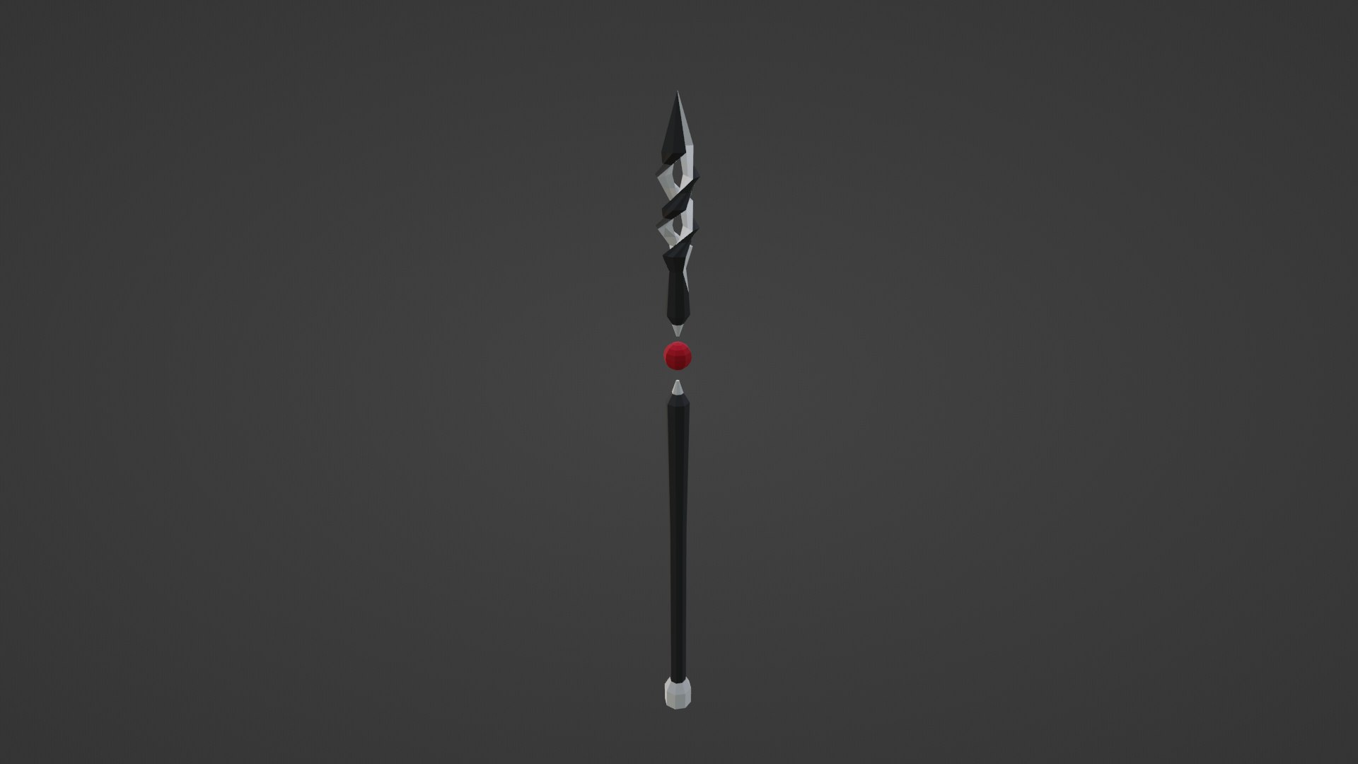 LOW POLY Dark Staff 3D model https://p.turbosquid.com/ts-thumb/oJ/kGsp8S/jX/darkstaff_4/png/1695936711/1920x1080/fit_q87/3888ed9ffdab908b73cba523021262978fe617ba/darkstaff_4.jpg