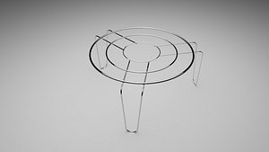 3D Metal Trivet model