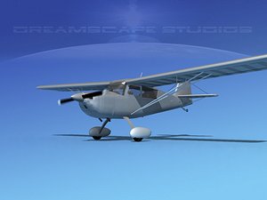 citabria bellanca 3d max